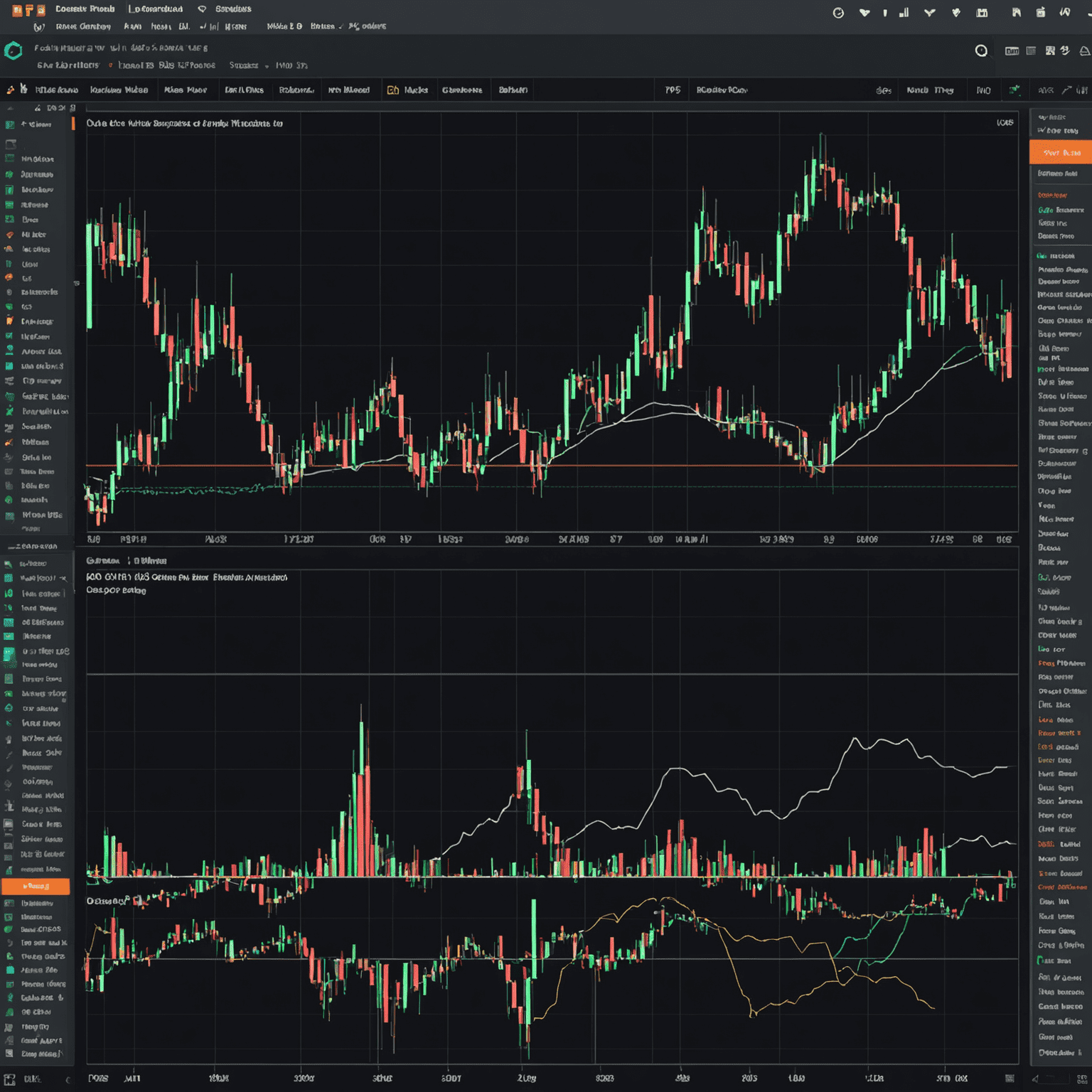 Side-by-side comparison of Double Top and Double Bottom patterns in TradingView charts