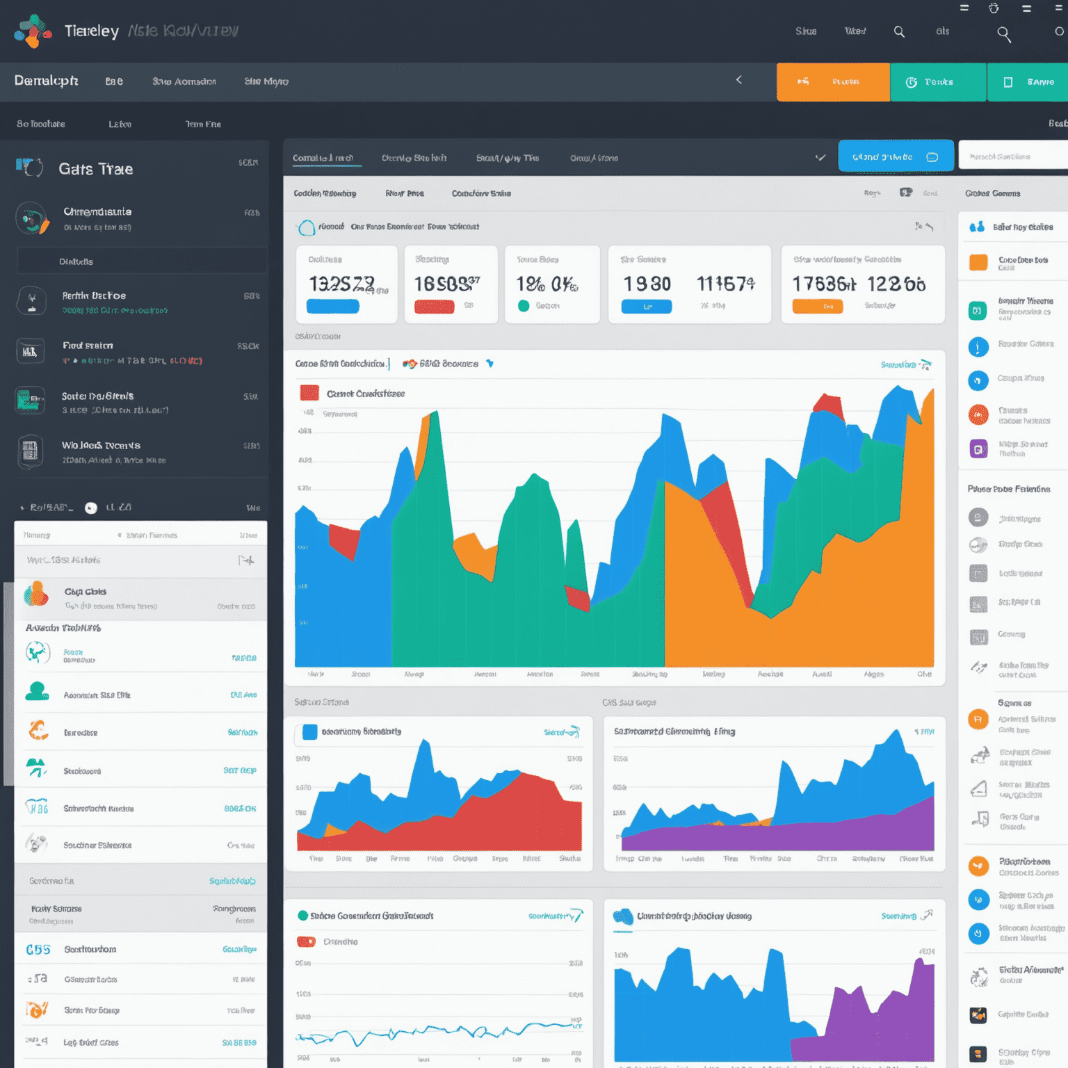 TradingView chart customization panel showing color schemes, chart types, and time frame options