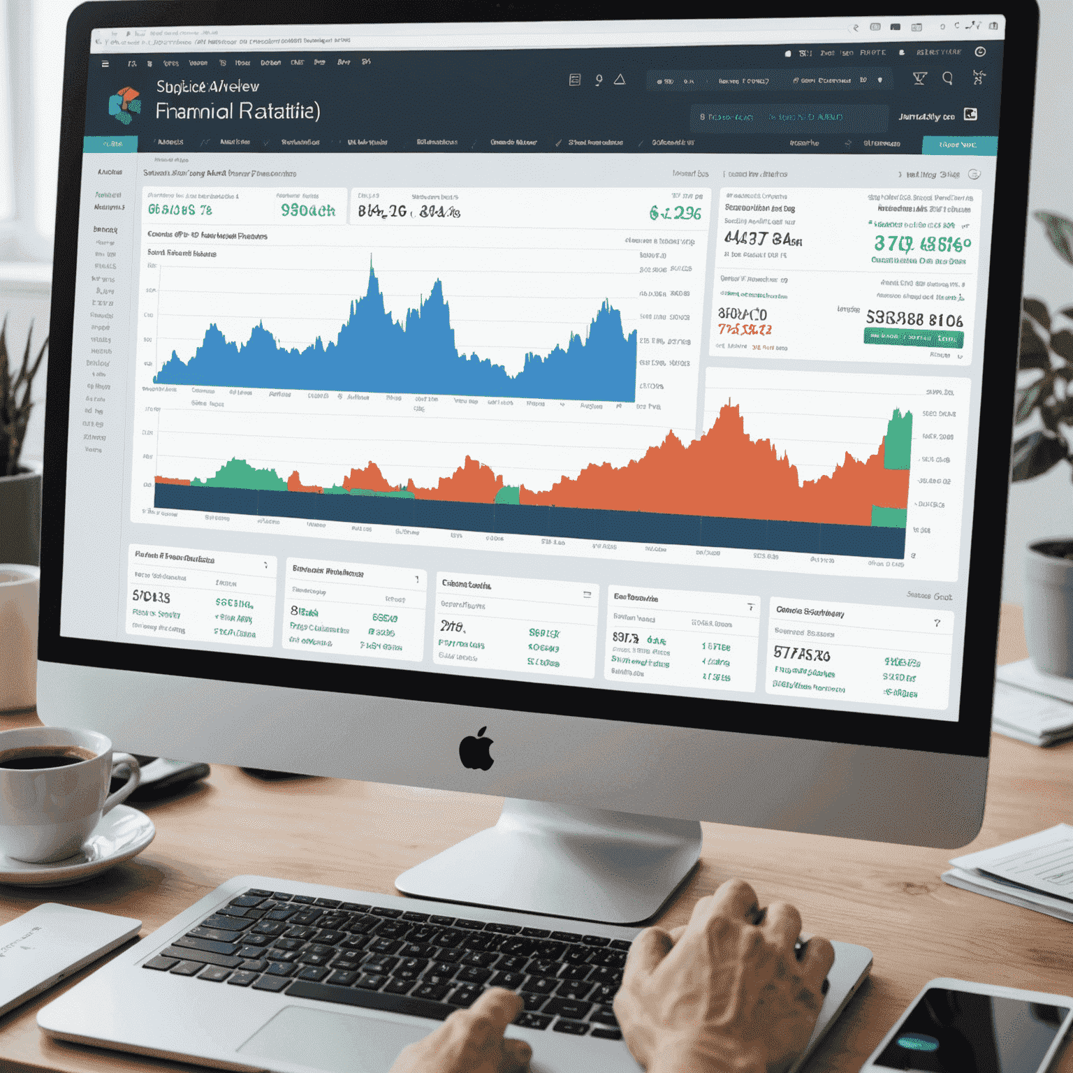 TradingView screen displaying various financial ratios for a stock, including P/E, P/B, and ROE