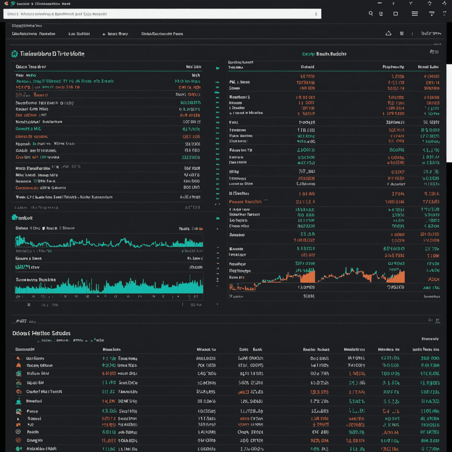 TradingView backtesting results panel showing performance metrics, equity curve, and trade list for a sample strategy